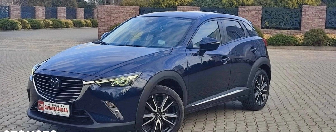 Mazda CX-3 cena 59900 przebieg: 204000, rok produkcji 2017 z Limanowa małe 742